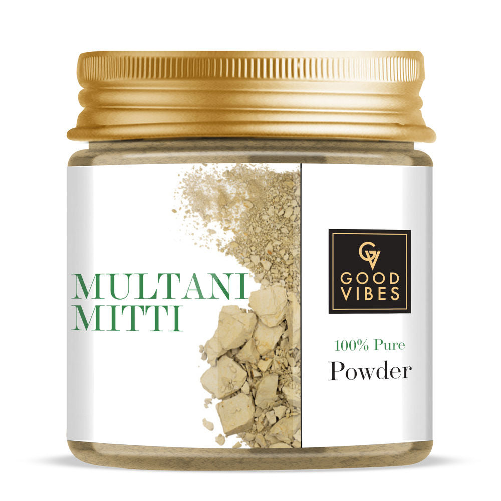 Good Vibes Multani Mitti 100% Pure Powder | Grocsy