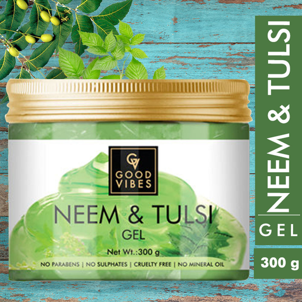 Good Vibes Gel - Neem & Tulsi | Grocsy