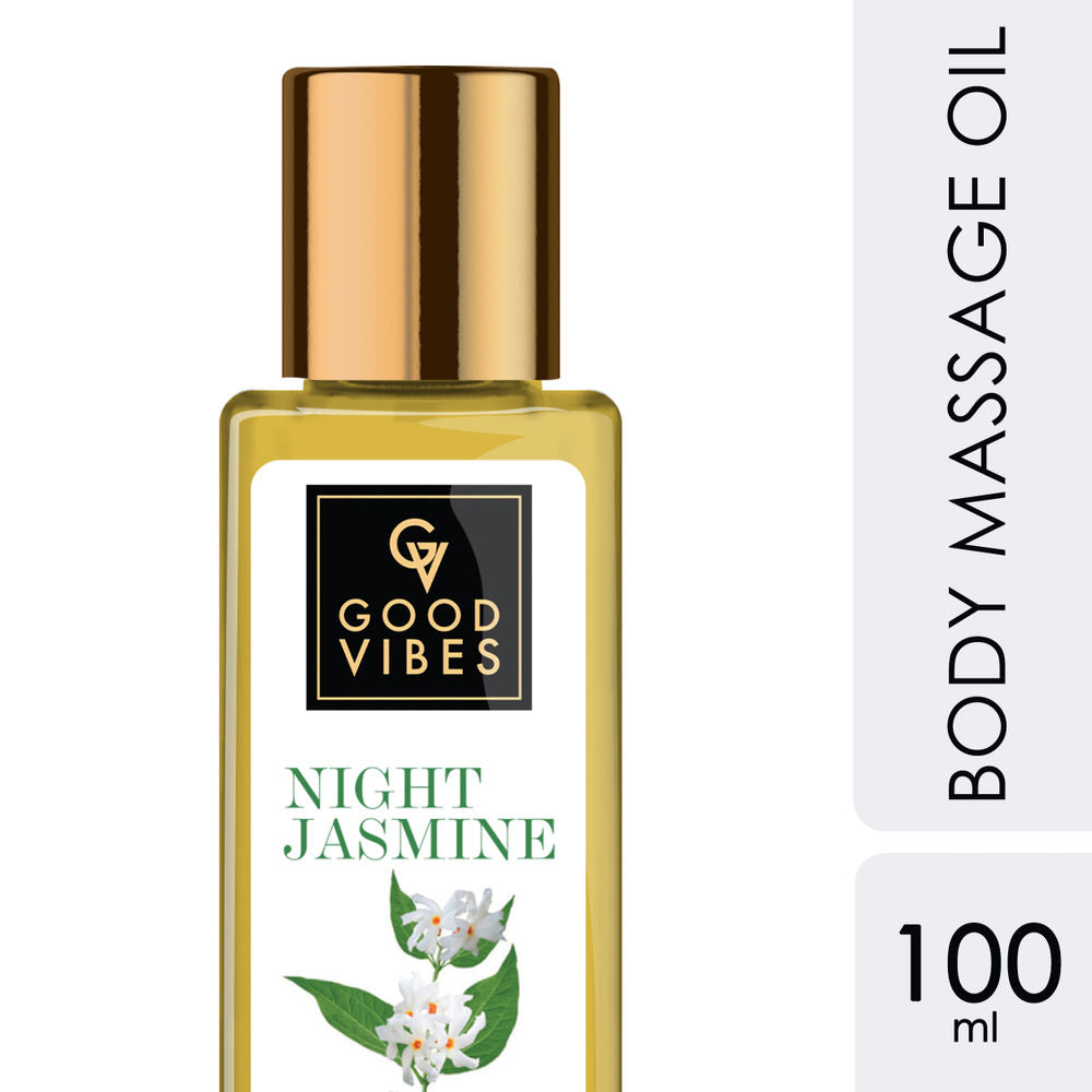 Good Vibes Night Jasmine Body Massage Oil | Grocsy