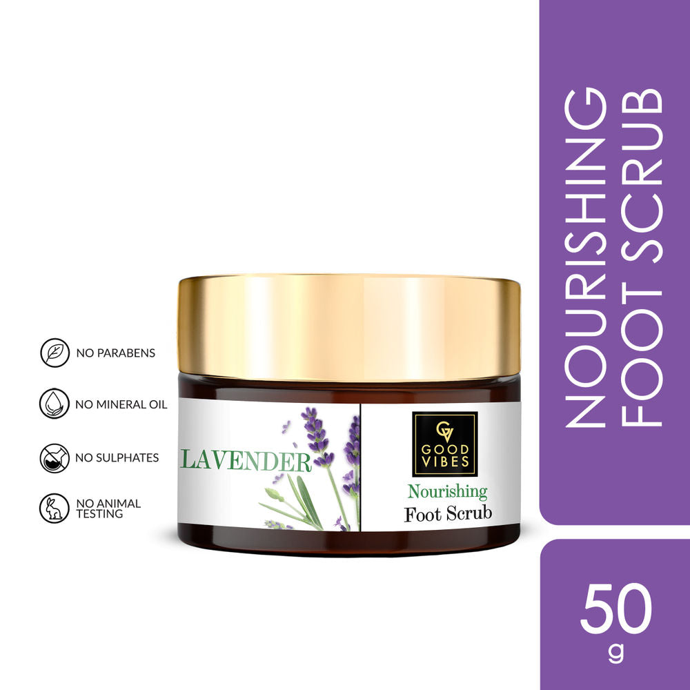 Good Vibes Nourishing Foot Scrub - Lavender | Grocsy