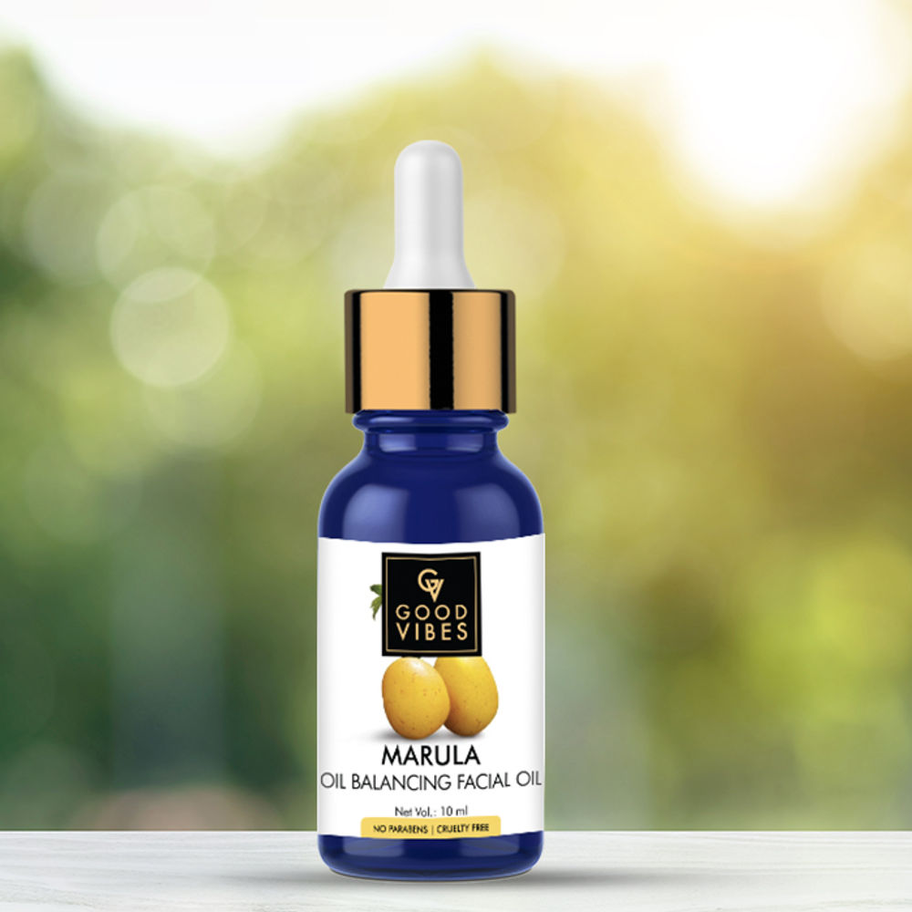 Good Vibes Oil Balancing Facial Oil - Marula | Grocsy
