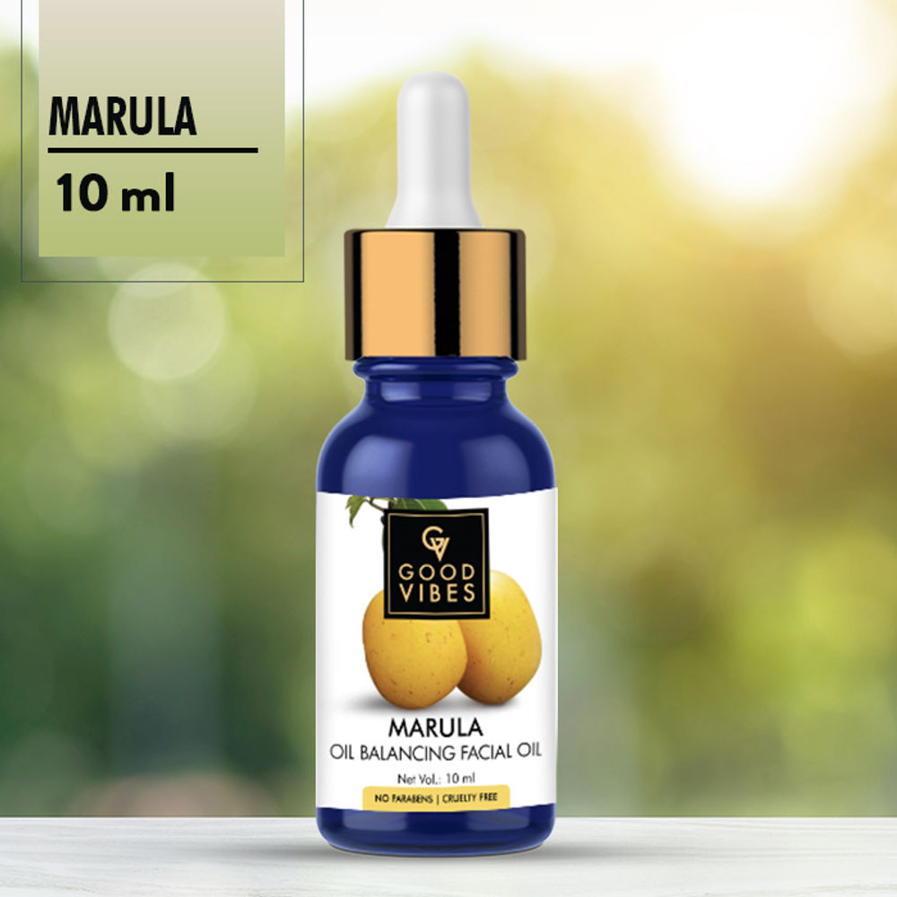 Good Vibes Oil Balancing Facial Oil - Marula | Grocsy