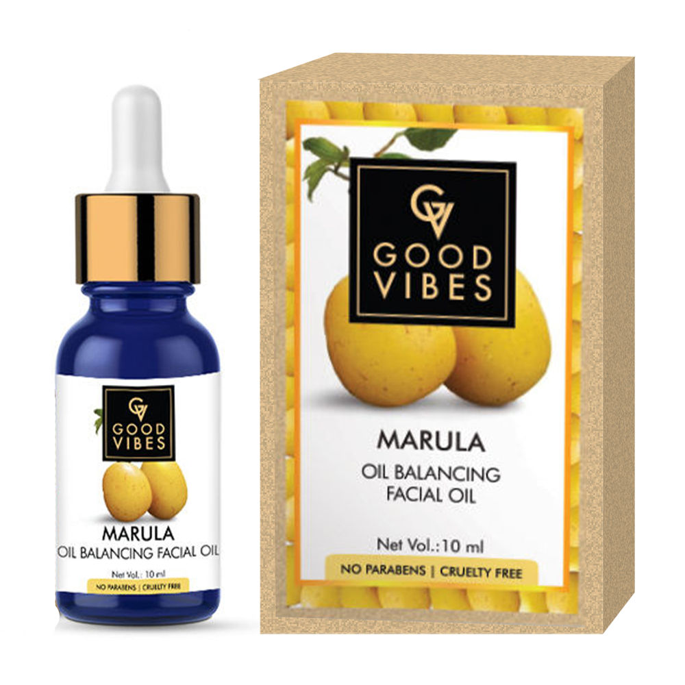 Good Vibes Oil Balancing Facial Oil - Marula | Grocsy