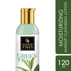 Good Vibes Moisturizing Makeup Cleansing Lotion - Green Tea | Grocsy