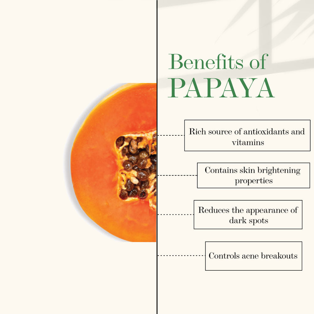 Good Vibes Papaya Brightening Light Gel Cream | Grocsy