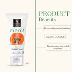 Good Vibes Papaya Glow Peel Off Mask | Grocsy