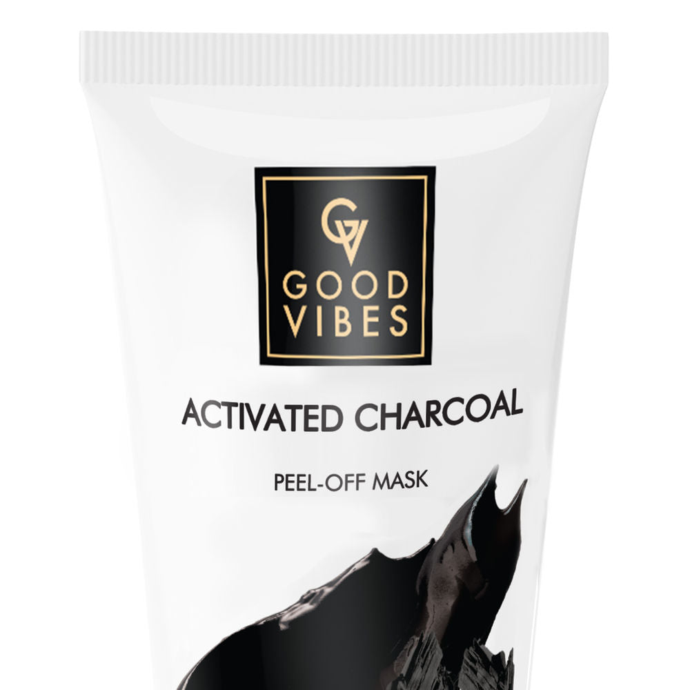 Good Vibes Activated Charcoal Peel Off Mask | Grocsy