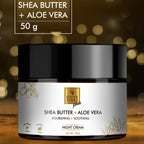 Good Vibes Plus Shea Butter + Aloe Vera Nourishing + Soothing Night Cream | Grocsy