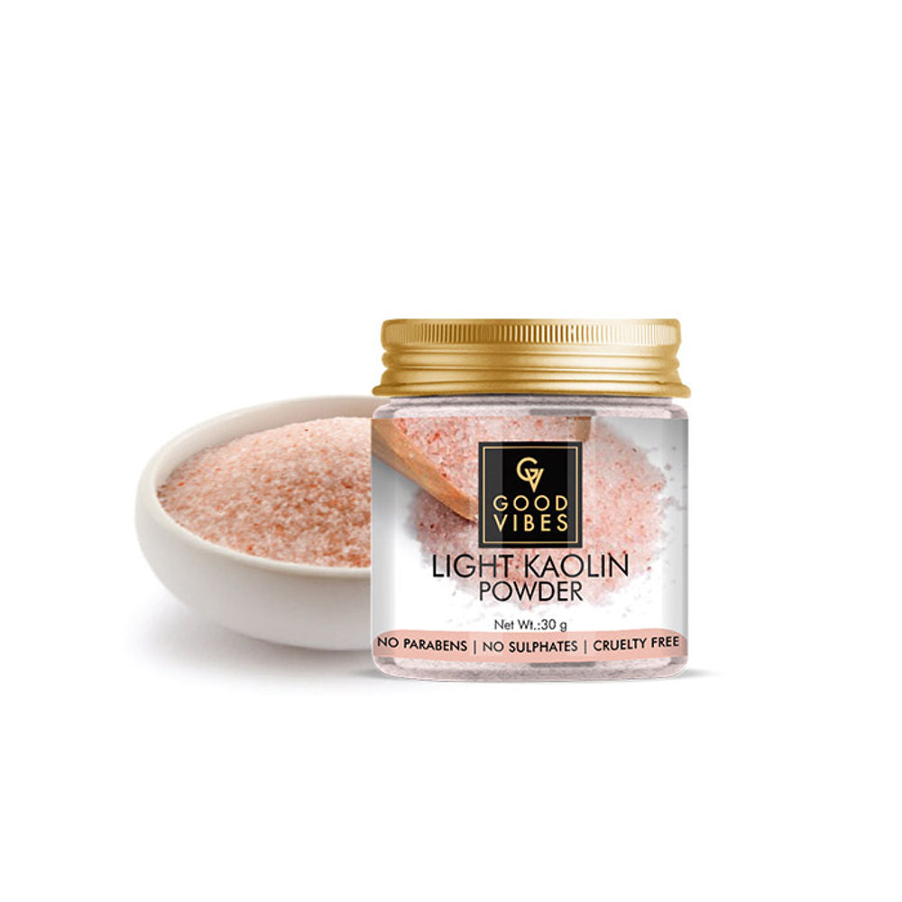 Good Vibes Light Kaolin Powder For Dry Skin | Grocsy