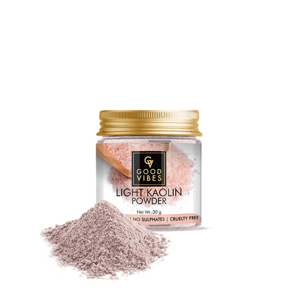 Good Vibes Light Kaolin Powder For Dry Skin | Grocsy