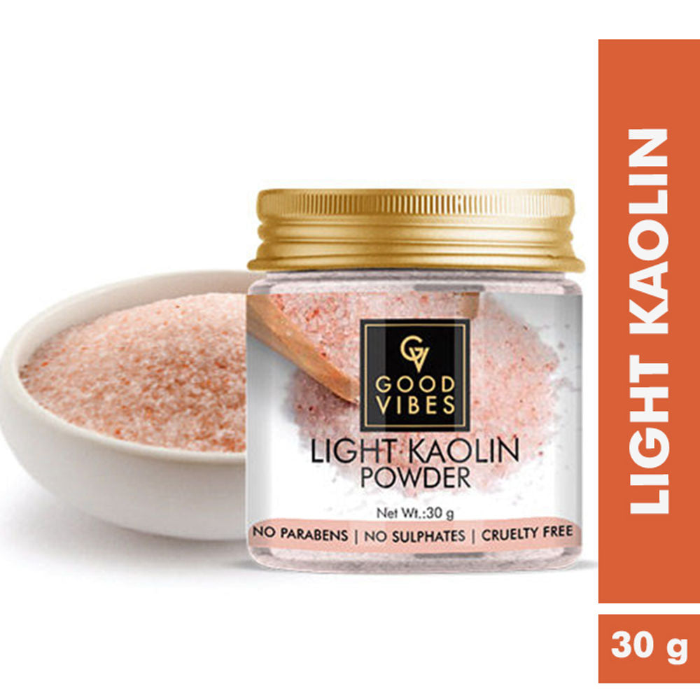 Good Vibes Light Kaolin Powder For Dry Skin | Grocsy