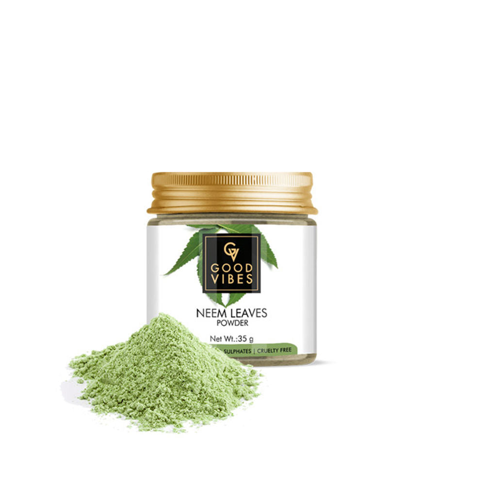 Good Vibes Neem Leaves Powder | Grocsy