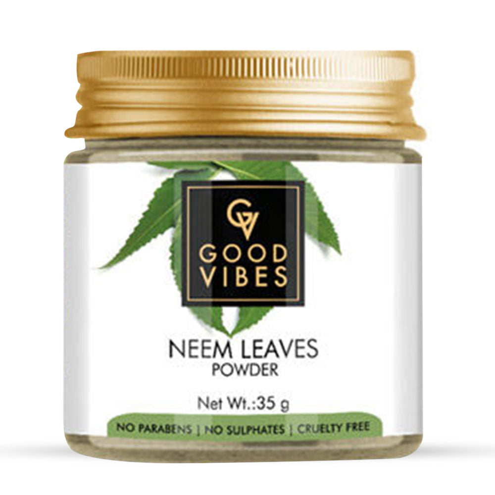Good Vibes Neem Leaves Powder | Grocsy