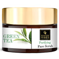 Good Vibes Green Tea Purifying Face Scrub | Grocsy