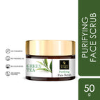 Good Vibes Green Tea Purifying Face Scrub | Grocsy
