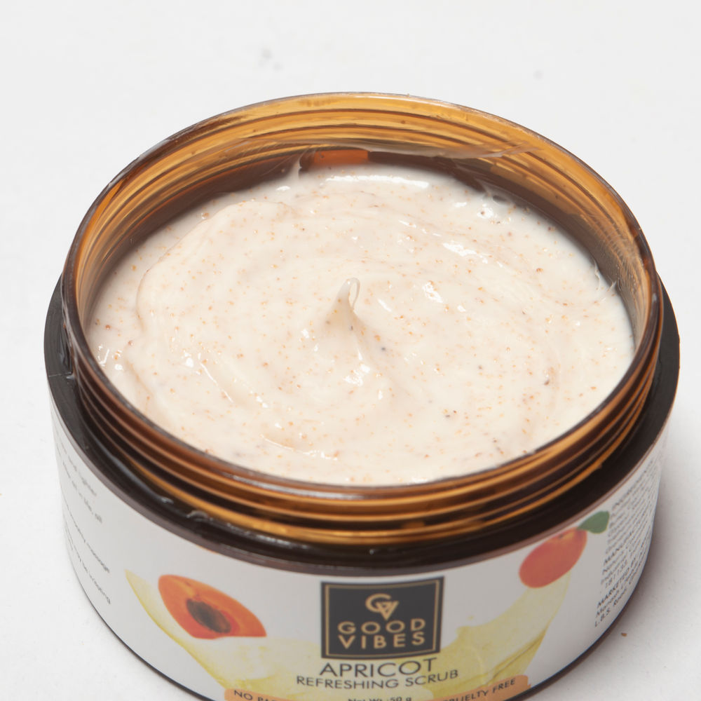 Good Vibes Refreshing Face Scrub - Apricot | Grocsy