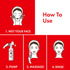 Good Vibes Rosehip Skin Clearing Foaming Face Wash With Deep Cleansing Brush | Grocsy