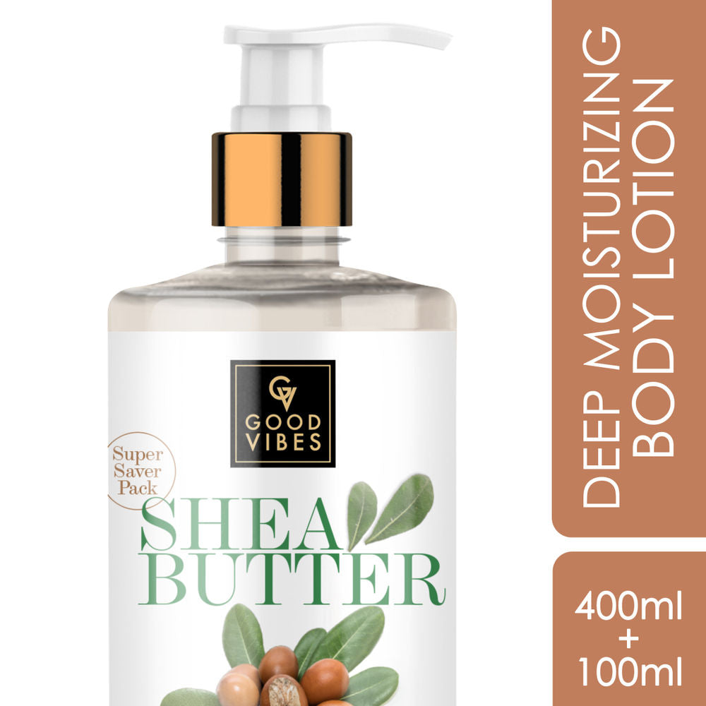 Good Vibes Shea Butter Deep Moisturizing Body Lotion | Grocsy