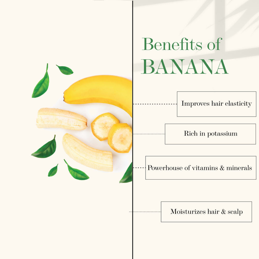 Good Vibes Banana Shine Shampoo | Grocsy