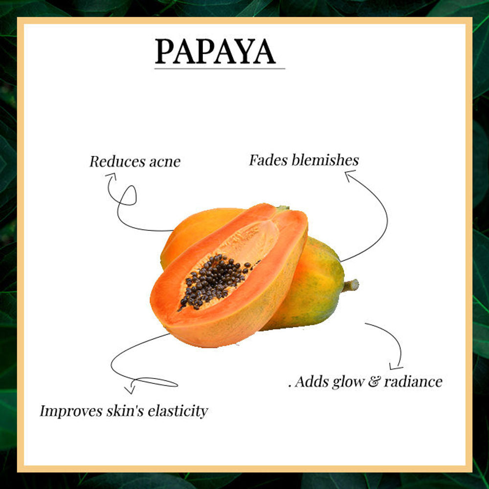 Good Vibes Papaya Skin Clearing Foaming Face Wash | Grocsy