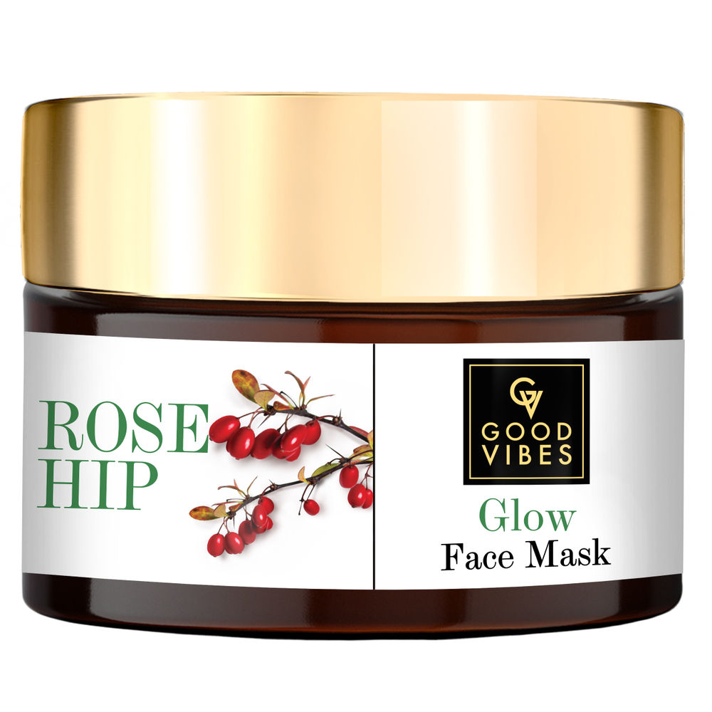 Good Vibes Rosehip Skin Glow Face Mask | Grocsy