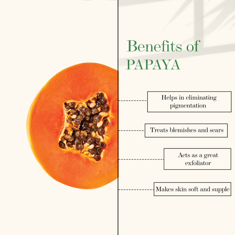 Good Vibes Skin Radiance Facial Kit - Papaya | Grocsy