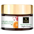 Good Vibes Softening + Brightening Night Cream - Grape Seed + Orange | Grocsy