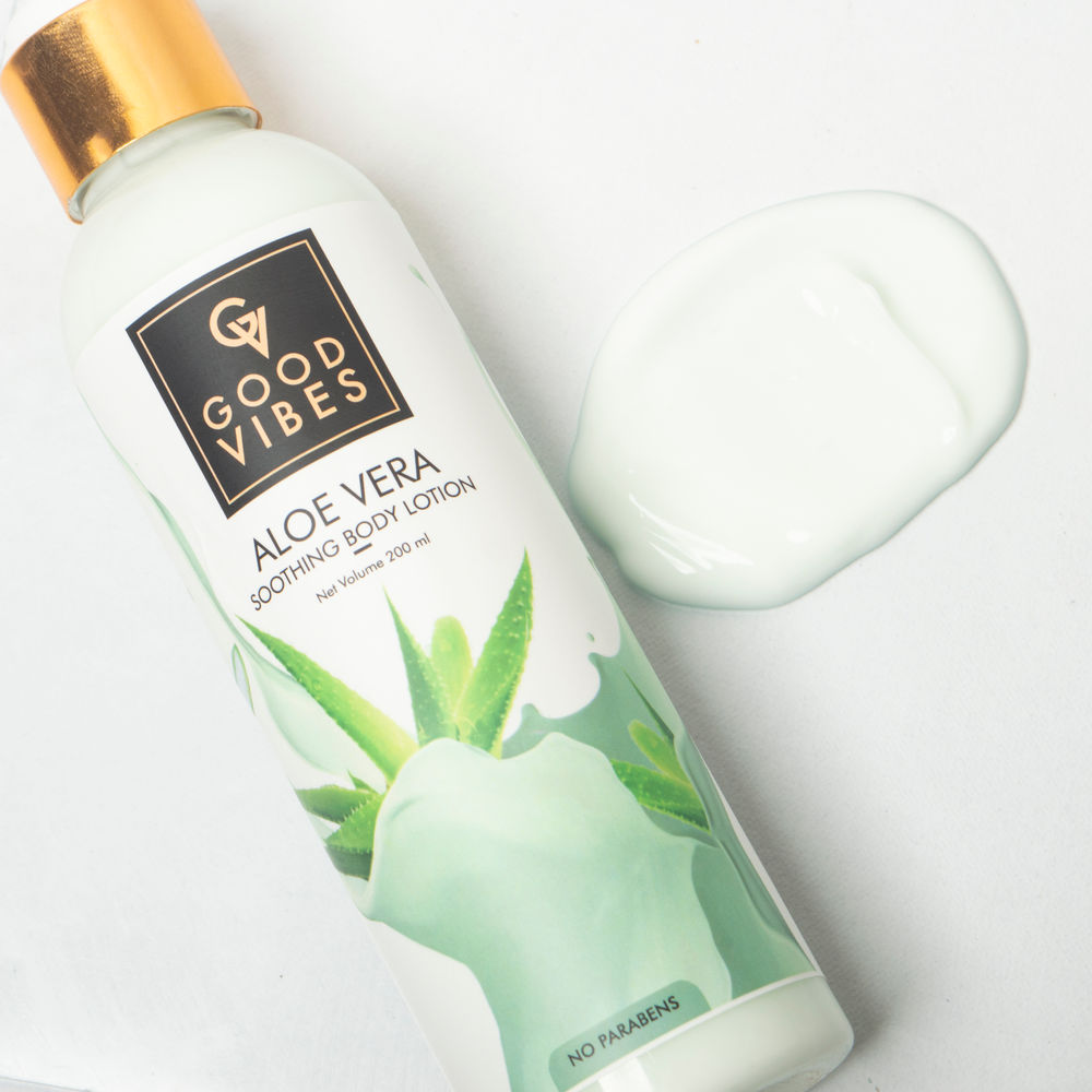 Good Vibes Soothing Body Lotion -Aloe Vera | Grocsy
