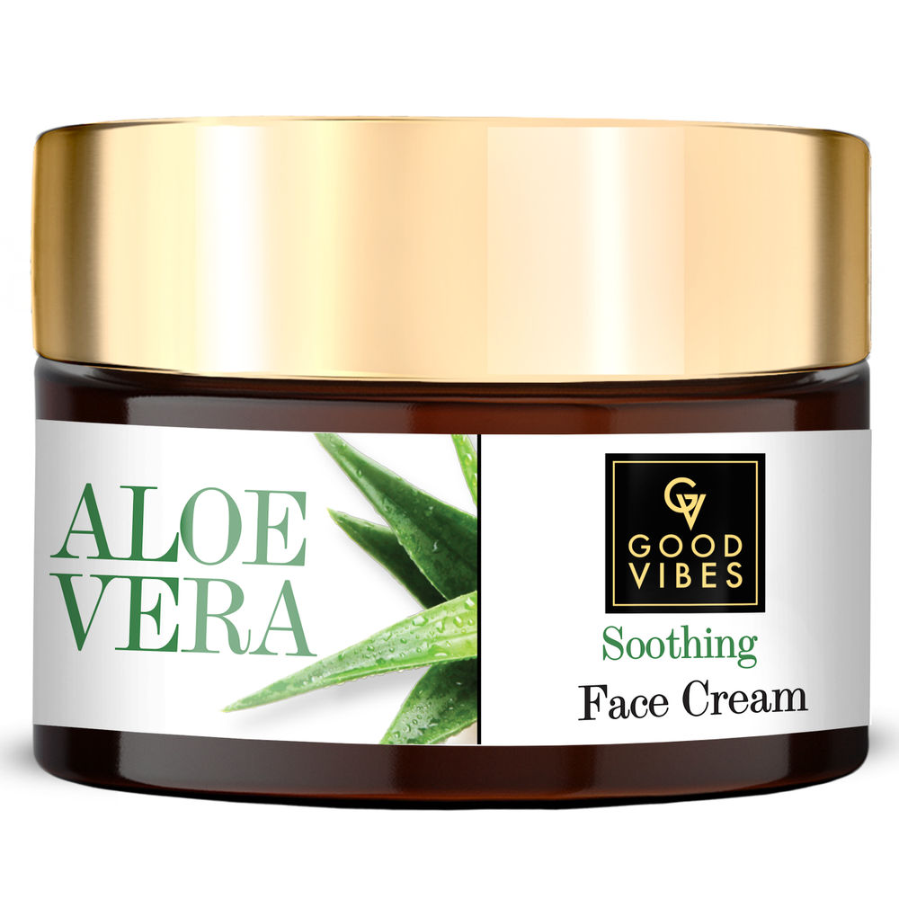 Good Vibes Soothing Face Cream - Aloe Vera | Grocsy