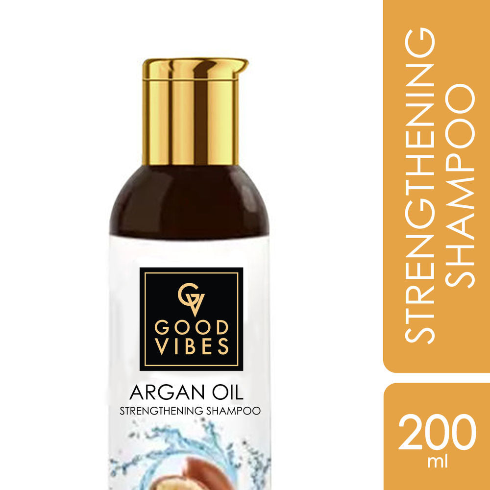 Good Vibes Strengthening Shampoo - Argan | Grocsy