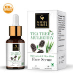 Good Vibes Tea Tree + Mulberry Skin Glow & Oil Control Serum | Grocsy