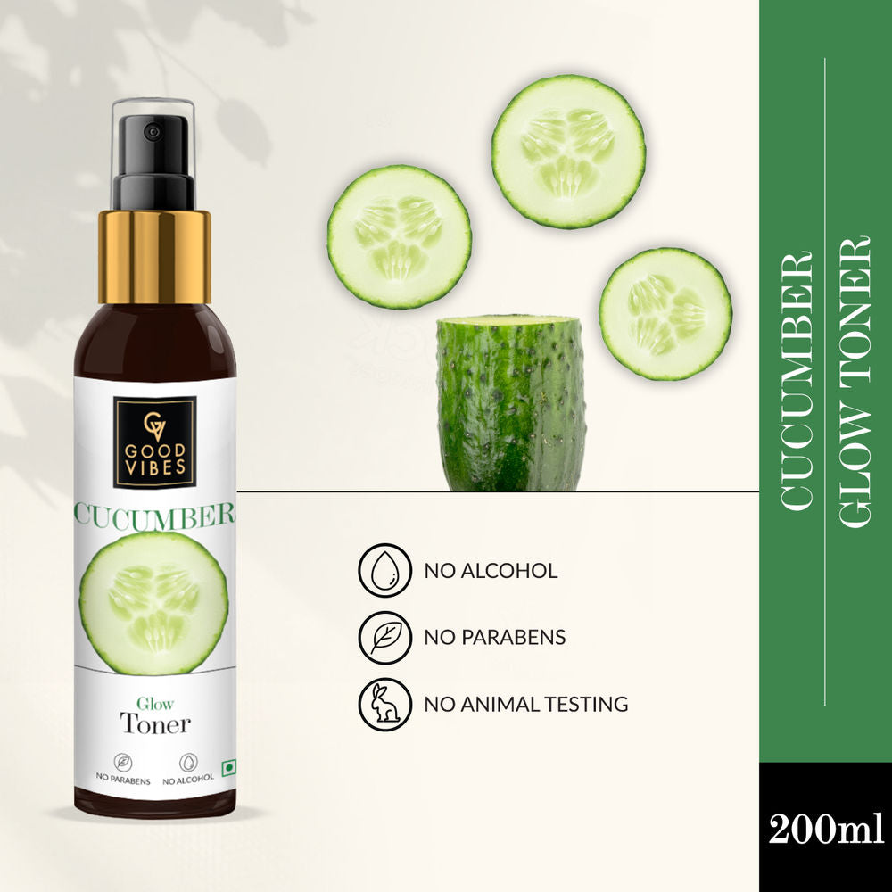 Good Vibes Cucumber Glow Toner | Grocsy
