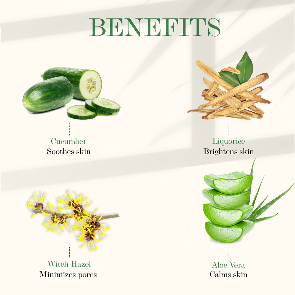 Good Vibes Cucumber Glow Toner | Grocsy