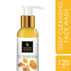 Good Vibes Turmeric Deep Cleansing Face Wash | Grocsy