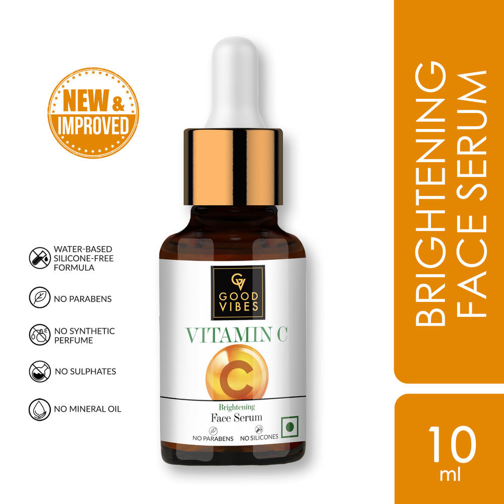 Good Vibes Vitamin C Brightening Face Serum | Grocsy