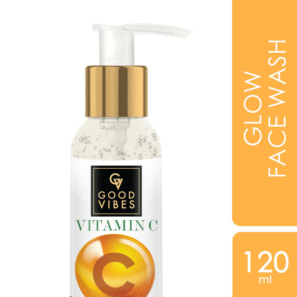 Good Vibes Vitamin C Glow Face Wash | Grocsy