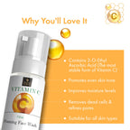 Good Vibes Vitamin C Glow Foaming Facewash | Grocsy
