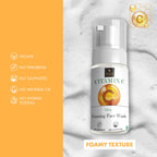 Good Vibes Vitamin C Glow Foaming Facewash | Grocsy
