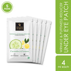 Good Vibes Cucumber & Lemon Wrinkle & Puffiness Reduction Under Eye Patch | Grocsy