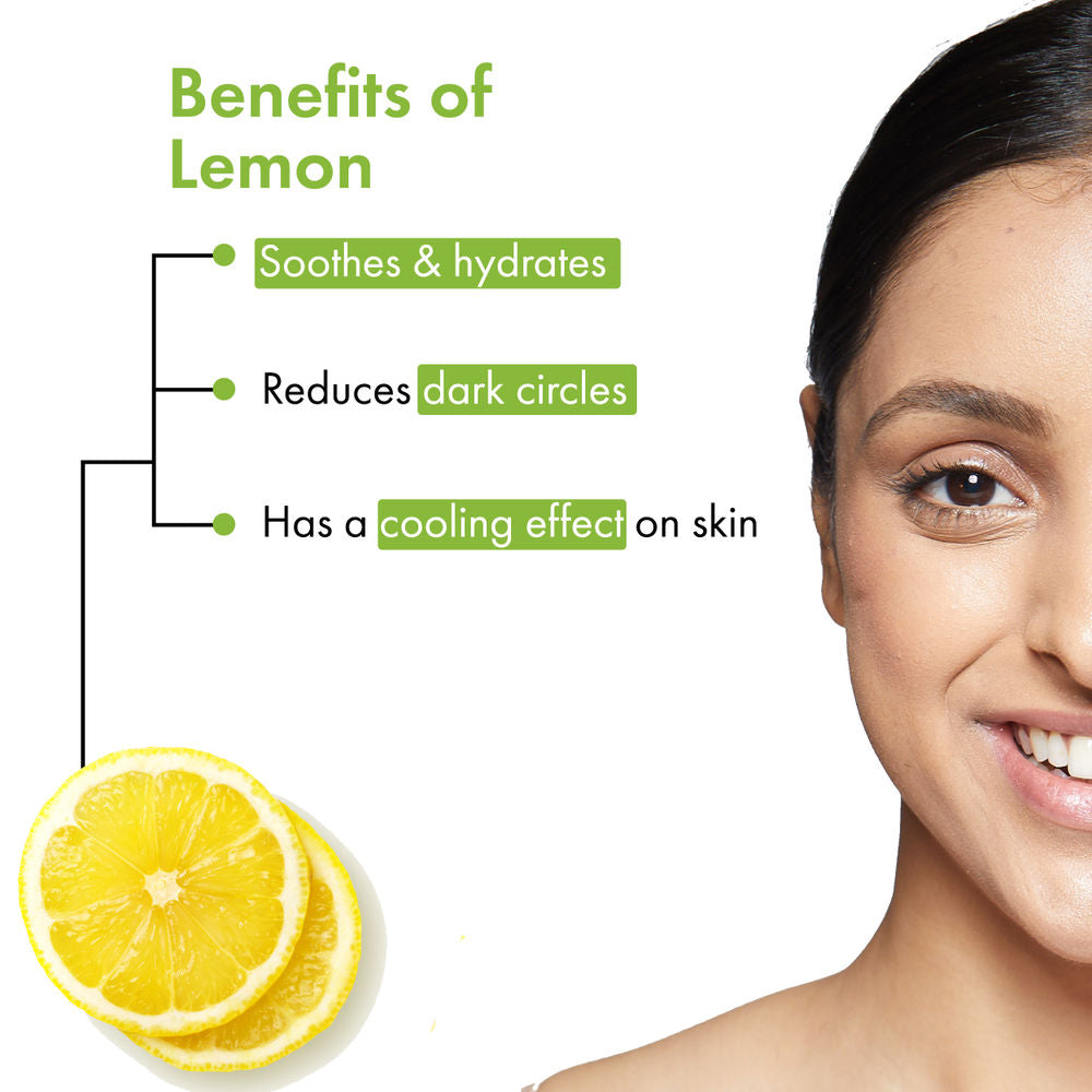 Good Vibes Cucumber & Lemon Wrinkle & Puffiness Reduction Under Eye Patch | Grocsy