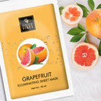 Good Vibes Grapefruit Illuminating Sheet Mask | Grocsy