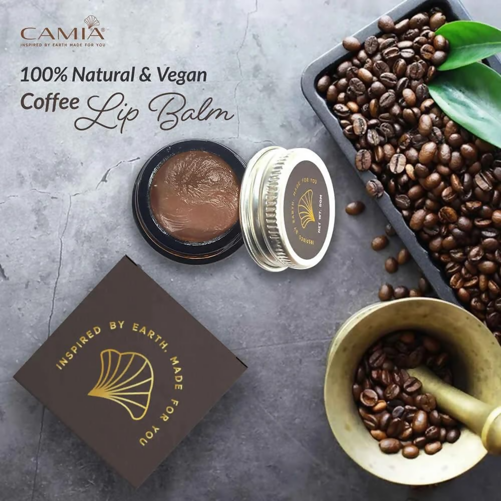 Camia Natural Coffee Lip Balm | Grocsy