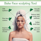 Bake Jade Gua Sha Face Massage Tool | Grocsy