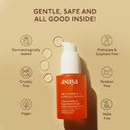 Asaya 15% Vitamin C + E Serum For Face With Ferulic Acid Brightening Serum & Skin Collagen Booster | Grocsy