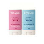 Bitamin Natural Deodorant Strawberry, Cotton Vanilla Teens | Grocsy