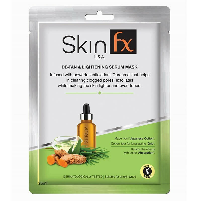 Skin Fx De-Tan & Lightening Serum Mask | Grocsy