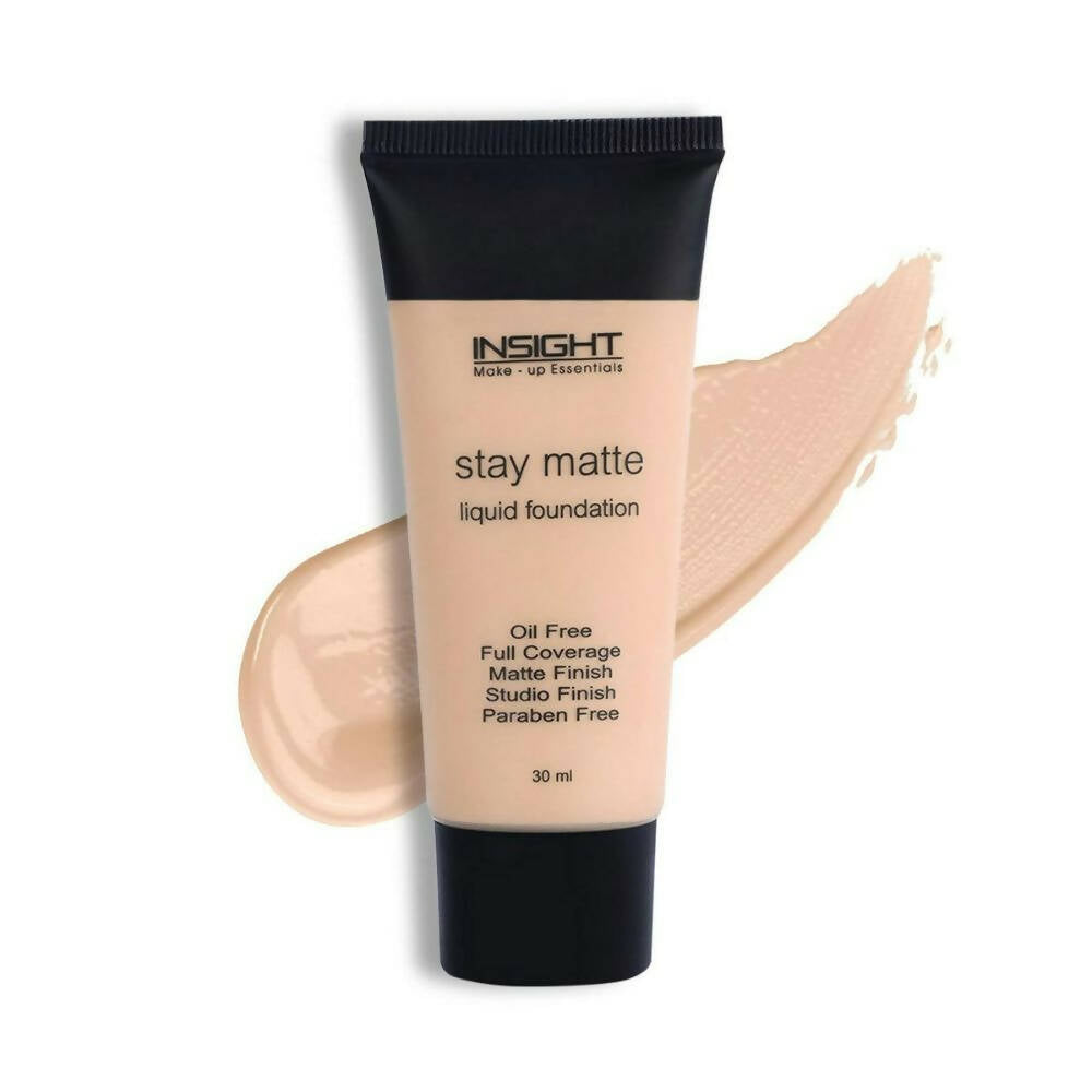 Insight Cosmetics Stay Matte Liquid Foundation - Classic Ivory | Grocsy