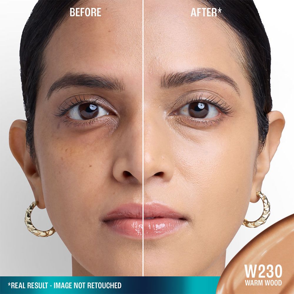 Lakme 9to5 Hya Matte Foundation + Hyaluronic Acid - Warm Wood | Grocsy