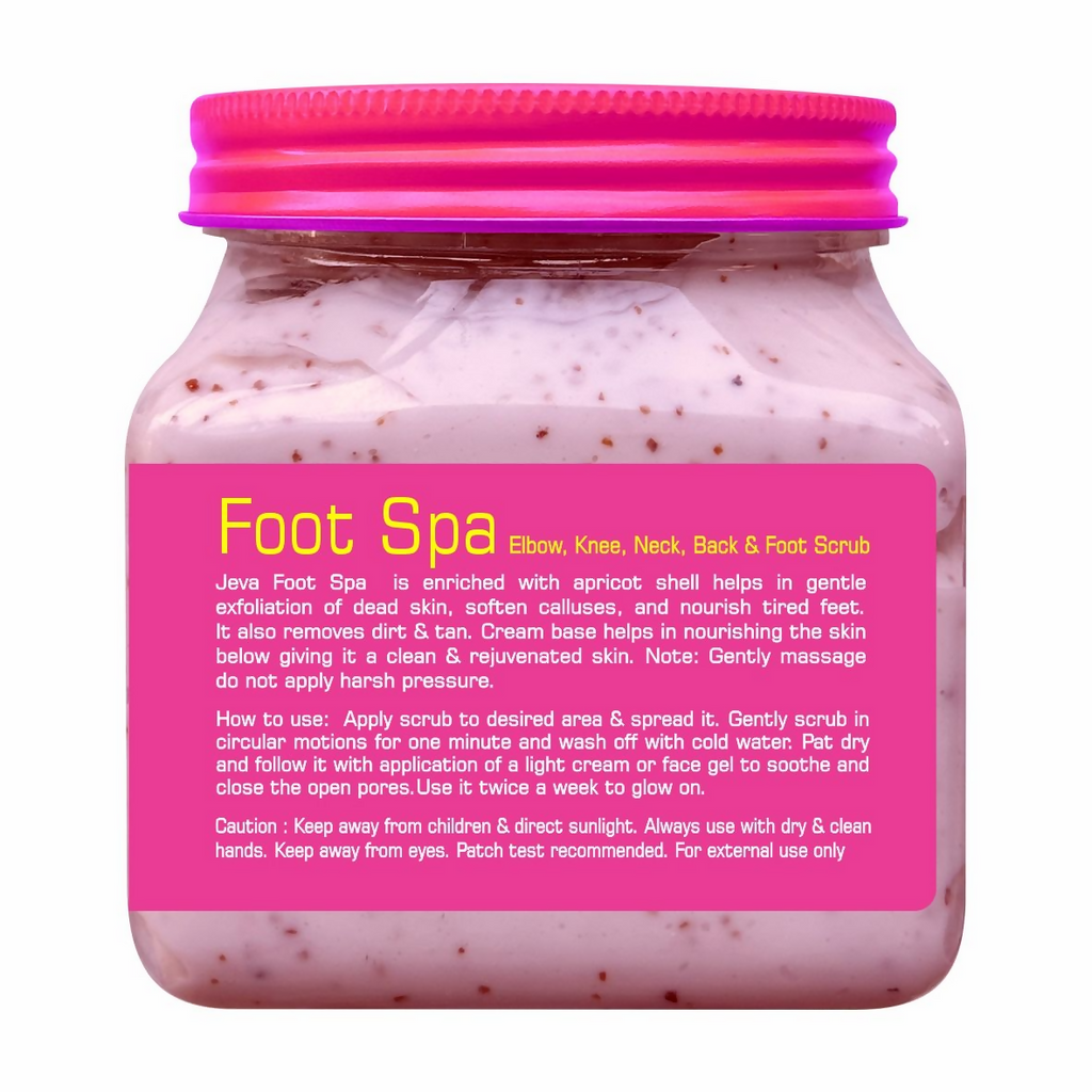Jeva Foot Spa & Multi-Area Exfoliating Scrub | Grocsy