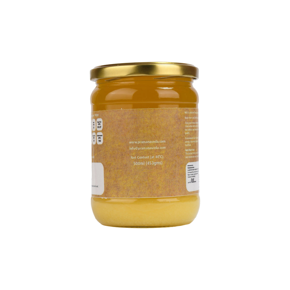 Pramanaveda Gau Praanam A2 Cow Ghee | Grocsy